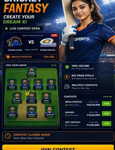 789game (789 game) fantasy cricket & matchday visual 3